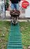 Instant Garden Roll Out Path Green - Plastic - Chevron - 3 Metres - Single Width