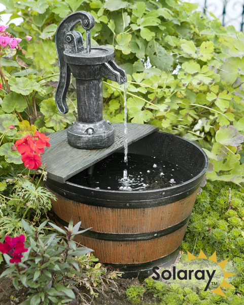 Fontaine Solaire Robinet Demi-Baril -Solaray™